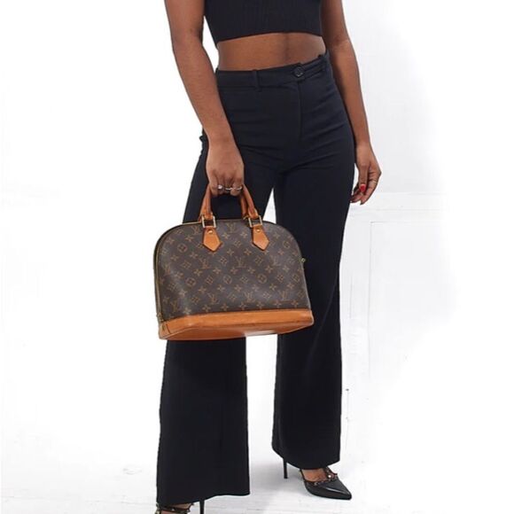 🤎LOUIS VUITTON Vintage Alma PM Monogram Hand Bag - Picture 15 of 15